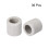 8mm Dia Ceramic Insulation Tube Single Bore Alumina Porcelain High Temperature Insulator Pipe for Heating Element 39 Pcs 3