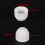 Plastic Dome Nut Protection Cap Covers, M8 Nut Cover White 50pcs 2