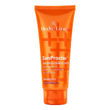 Vedicline Sunproctor Zonnebrandcrème Gel Spf 30, Hydrateert De Huid, Beschermt Tegen Uva & Uvb Stralen Met Aloë Vera, 75Ml