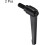 M12 x 25mm Handle Adjustable Clamping Lever Thread Push Button Ratchet Male Threaded Stud Knobs Locking Rotating Screw Handles Quick Release Bolt Blac 2