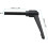 M10 x 70mm Handle Adjustable Clamping Lever Thread Push Button Ratchet Male Threaded Stud Knobs Locking Rotating Screw Handles Quick Release Bolt Blac 3