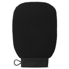 Guante Exfoliante Pamirate - Fibra de Viscosa, Guante de Ducha para Eliminar Piel Muerta (Negro, 1)