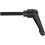 M10 x 60mm Handle Adjustable Clamping Lever Thread Push Button Ratchet Male Threaded Stud Knobs Locking Rotating Screw Handles Quick Release Bolt Blac 2