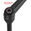 M10 x 60mm Handle Adjustable Clamping Lever Thread Push Button Ratchet Male Threaded Stud Knobs Locking Rotating Screw Handles Quick Release Bolt Blac 4