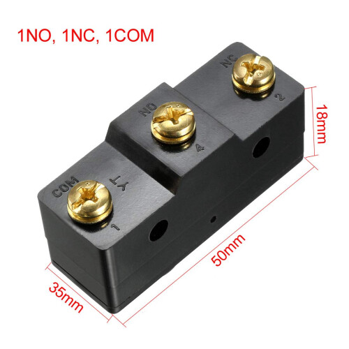 LXW5-11D1 1NO + 1NC Short Reed Snap Button Lever Type Micro Limit Switch 1