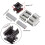 2 Sets EI40 6 with 6pin Transformer Bobbin PC40 Ferrite Core 4