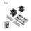 2 Sets EI40 6 with 6pin Transformer Bobbin PC40 Ferrite Core 2