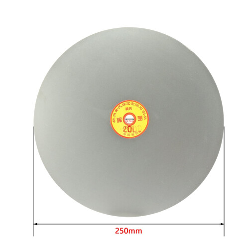 250mm 10-inch Grit 2000 Diamond Coated Flat Lap Disk Wheel Grinding Sanding Disc 1
