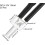 20Pcs 2mm Pre Wired LED, White DC6-12V Diffused Lens, Light Emitting Diodes 2