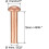 50 Pcs 5/32" x 45/64" Round Head Copper Solid Rivets Fasteners 2