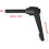 M8 x 60mm Handle Adjustable Clamping Lever Thread Push Button Ratchet Male Threaded Stud Knobs Quick Release Screw Handles Bolts with Locking Lever Bl 3