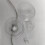 Inline Latching Foot Pedal Push Button Switch, Round Lamp Foot Control ON/Off Footswitch with 1.8M Wire Standard 2P Plug Clear 6