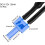10Pcs 2mm Pre Wired LED, Blue DC6-12V Diffused Lens, Light Emitting Diodes 2