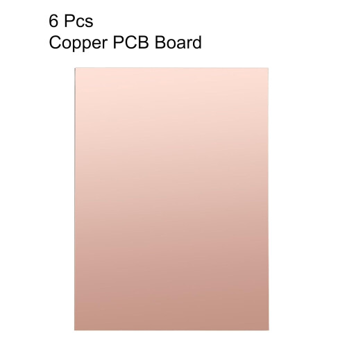 6pcs 180x120mm Double Sided Copper Clad Laminate PCB Circuit Board FR4 2mm Thickness DIY Prototyping PCB Board 1