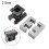 2 Sets EE50 6 with 6pin Transformer Bobbin PC40 Ferrite Core 4 Ferrite Halves and 2 Bobbin 2