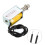 DC3V 3mm Pull Type Solenoid Electromagnet, 3mm/15g 0mm/80g, Open Frame, Linear Motion 3