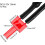10Pcs 2mm Pre Wired LED, Red DC6-12V Diffused Lens, Light Emitting Diodes 2