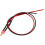 10Pcs 2mm Pre Wired LED, Red DC6-12V Diffused Lens, Light Emitting Diodes 3