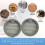 Vacuum Filter Compatible with  Mijia P30 E204 Vacuum Cleaner Replacement Post-Filter Parts 4PCS 2