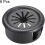 19mm Mounted Dia Cable Hose Snap Bushing Grommet Protector Black 6pcs 3