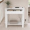 (1 Drawer, White) Hallway Console Table with USB Ports and Shelf 2