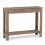 (2 Drawer, Dark Oak) Hallway Console Table with USB Ports and Shelf 5