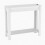 (High Front, White) Hallway Console Table with USB Ports and Shelf 5