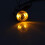 5Pcs Yellow Indicator Light with Buzzer AC/DC 12V, 22mm Panel Mount Flashing Alarm, for Electrical Control Panel, HVAC, DIY Projects 7