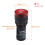 Red Indicator Light with Buzzer AC/DC 12V, 22mm Panel Mount Flashing Alarm, for Electrical Control Panel, HVAC, DIY Projects 2