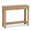 (2 Drawer, Oak) Hallway Console Table with USB Ports and Shelf 5