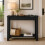 (High Front, Black) Hallway Console Table with USB Ports and Shelf 2