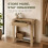 (1 Drawer, White) Hallway Console Table with USB Ports and Shelf 8