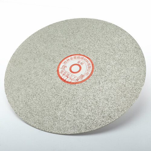 200mm 8-inch Grit 100 Diamond Coated Flat Lap Disk Wheel Grinding Sanding Disc 2
