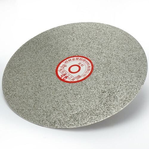 200mm 8-inch Grit 46 Diamond Coated Flat Lap Disk Wheel Grinding Sanding Disc 2