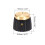Potentiometer Knob Style Amplifier Replacement Knob Black with Gold Cap Volume Control Knob 2