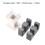 EE65A 6 with 6pin Transformer Bobbin PC40 Ferrite Core Vertical 2 Ferrite Halves and 1 Bobbin 3