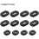 Side Cover Grommet Single Side Rubber Oval Washer 2Set 2
