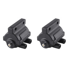2X Dual Fire Twin Power Cewka Zapłonowa dla Sportster Twin Dyna Softail Fat Boy FLSTF Low Rider FXS