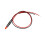 20Pcs 3mm Pre Wired LED, Red DC12V Diffused Lens, Light Emitting Diodes 3