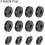 Side Cover Grommet Single Side Rubber Washer 4Set 2