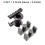 2 Sets EC35 8 with 8pin Transformer Bobbin PC40 Ferrite Core 4 Ferrite Halves and 2 Bobbin 3