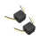 2Pcs Car Power Filter 12V Interference Proof Noises Reduction Reliable Stereo Power Supply Filter 2
