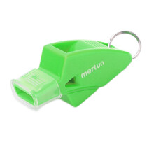 Kunststoff Pfeife grün Outdoor für Sport