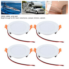 LED Rundleuchte 4er Set 12V 3W für Wohnmobil
