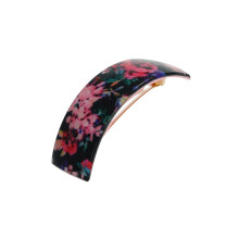 France Luxe Barrette Rectangular de Volumen, Hanky Panky Peony | Rosa