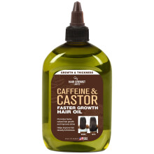 Hair Chemist, Olie, Groot 12 oz - Caffeine en Castor Sneller Groei Haarolie voor Unisex Volwassenen
