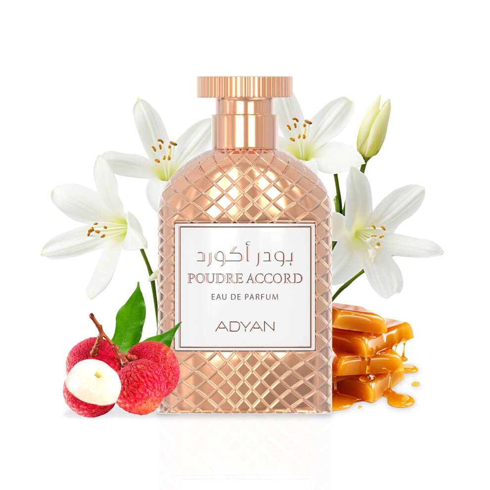 Adyan Poudre Accord Eau De Parfum Unisex 100 Ml - Image 4
