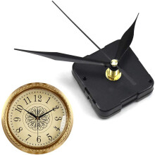 35 Sets Quartz Clock Movement Mechanism, Silent Short Shaft Clock Mechanisms with Hands, Wall Clock Mechanism Parts