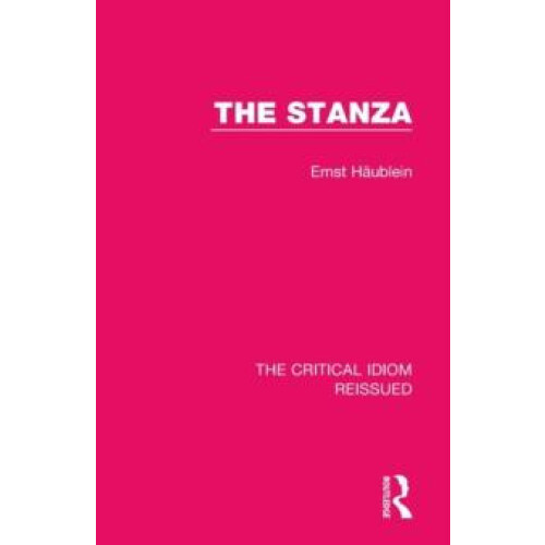 The Stanza by Ernst Hublein Paperback Book