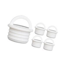DOMELAY5dílné zátky do odpadních kbelíků mopu, robustní silikonové zátky do kuchyně27x22mm